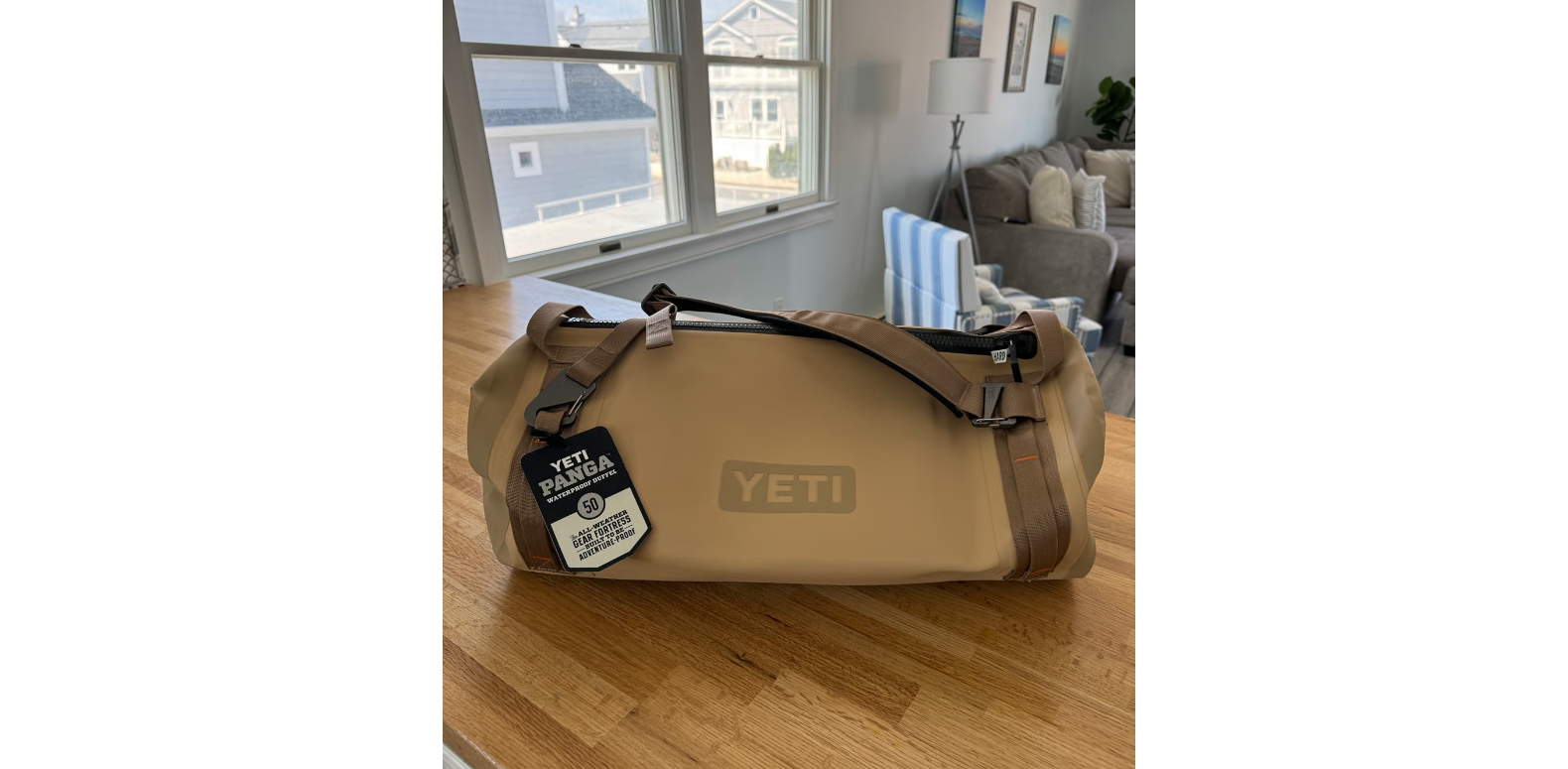 yeti panga 50l waterproof duffel bag – tan – nwt