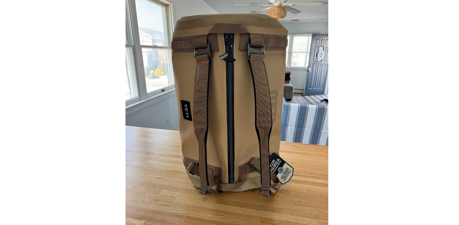yeti panga 50l waterproof duffel bag – tan – nwt