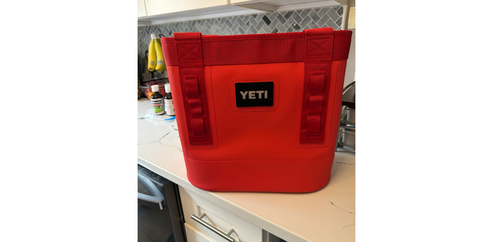 yeti camino 20 carryall bag uk red waterproof tote