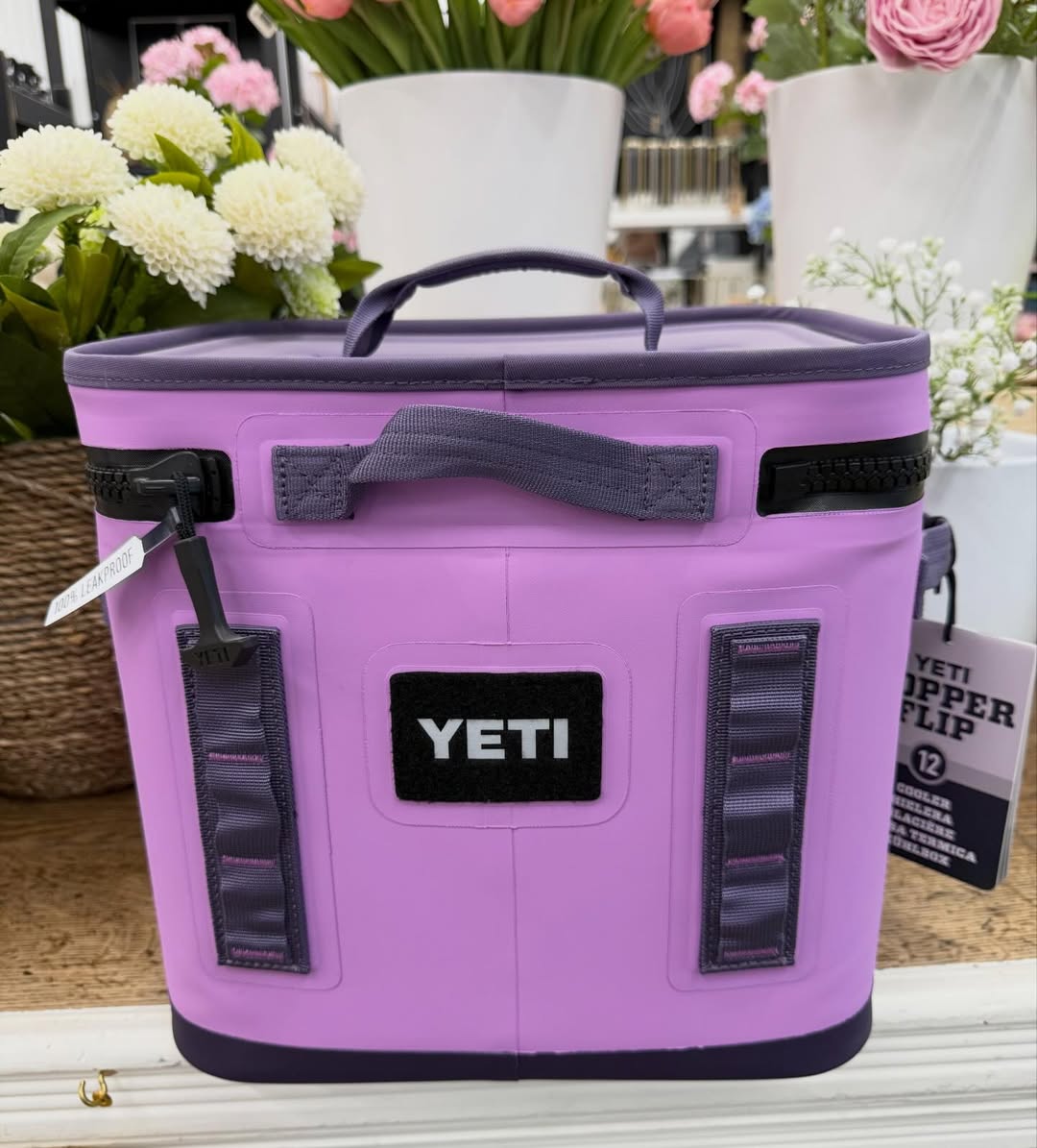 YETI Hopper Flip 12 soft cooler UK Desert Bloom portable insulated waterproof cooler bag outdoor use
