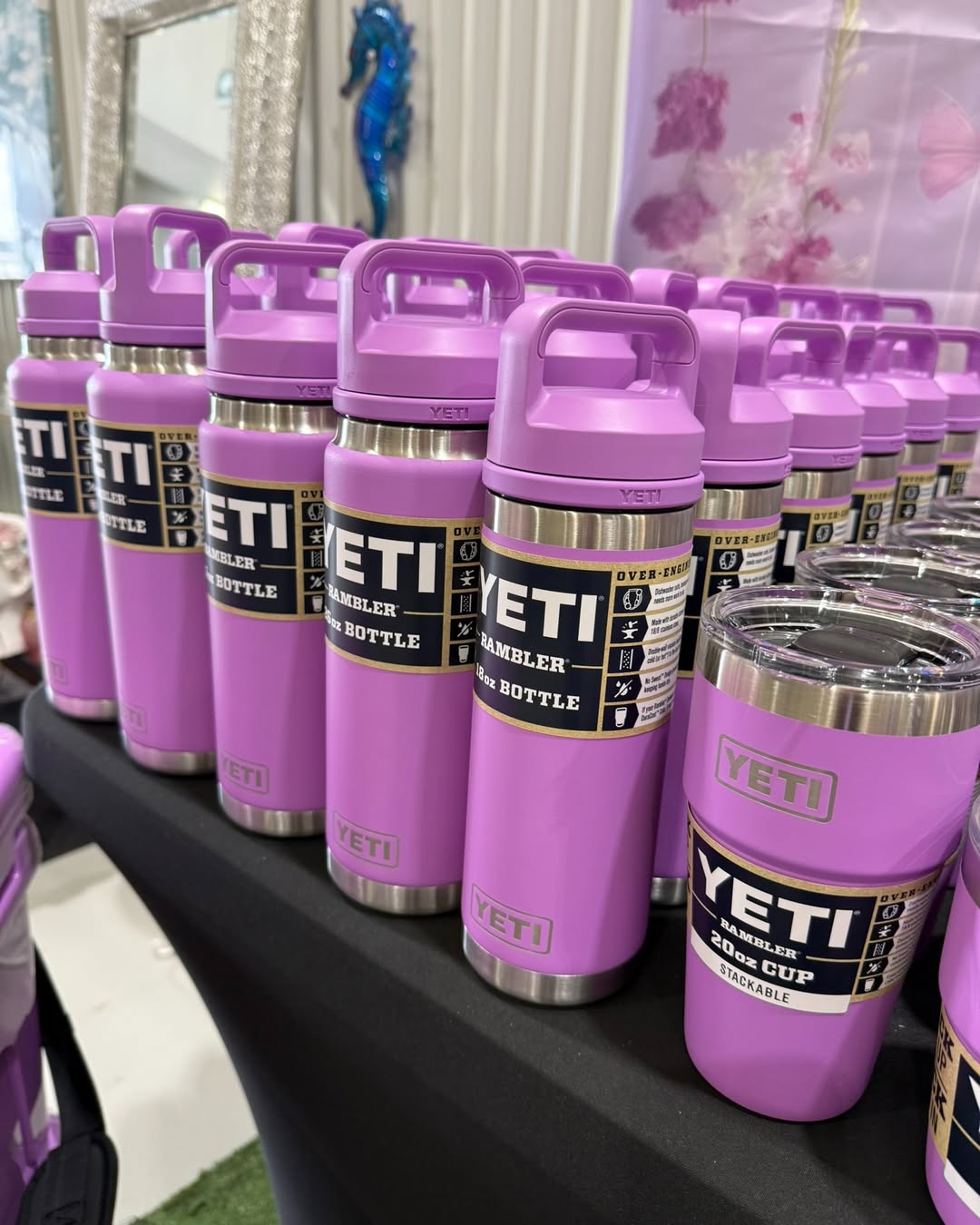 YETI Rambler 26 oz water bottle UK Desert Bloom insulated stainless steel bottle durable reusable hydration bottle