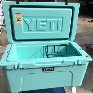 YETI Tundra 65 Hard Cooler Seafoam insulated outdoor ice chest for camping fishing boating and travel