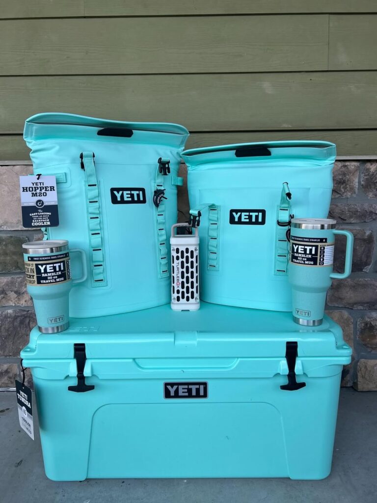 Amazing YETI Tundra 65 Hard Cooler Seafoam