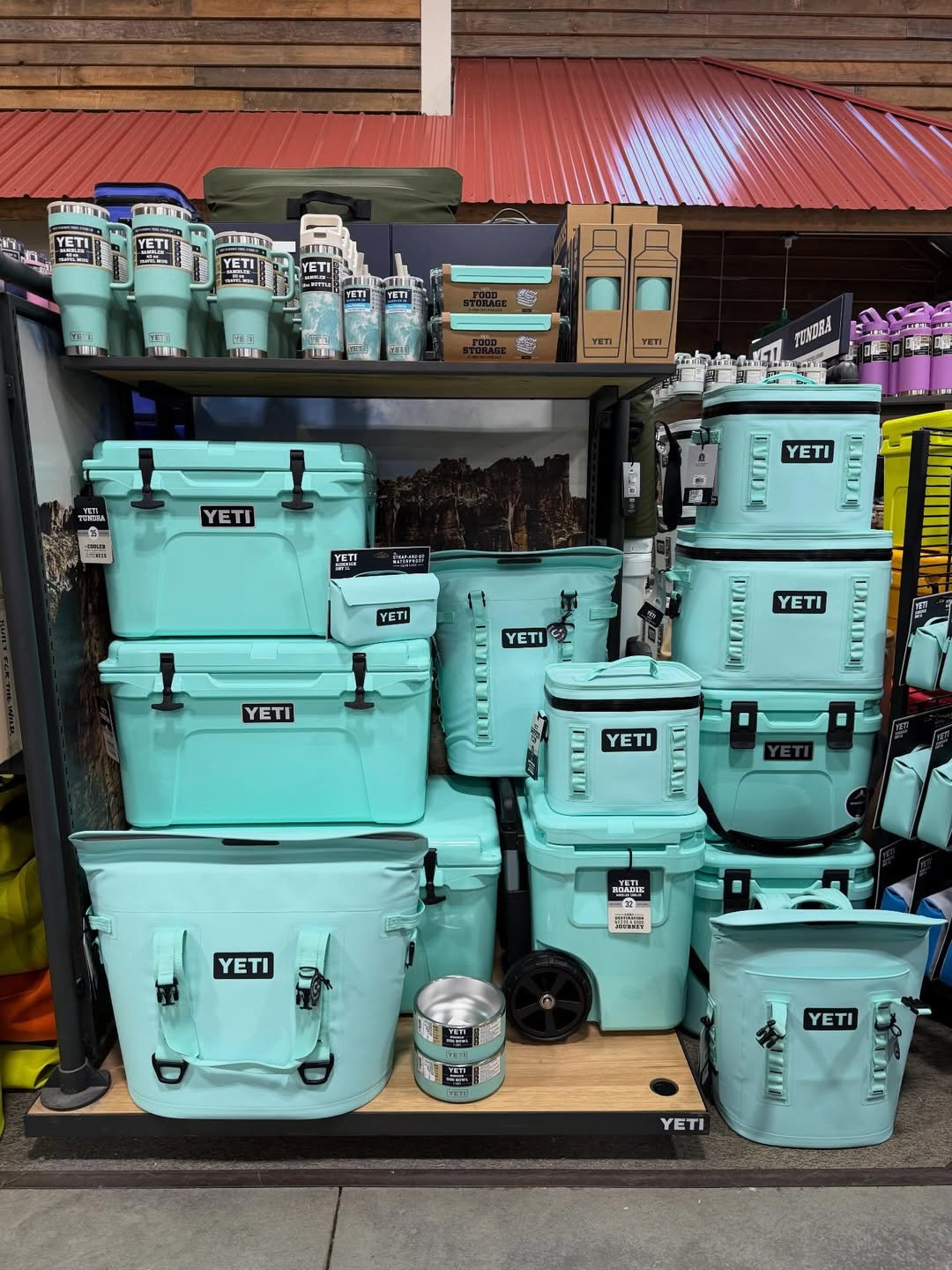 YETI Seafoam Rambler UK insulated tumbler and bottle collection for travel and hydration