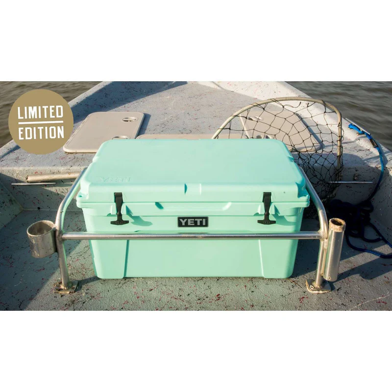 YETI Tundra 65 Hard Cooler Seafoam insulated outdoor ice chest for camping fishing boating and travel