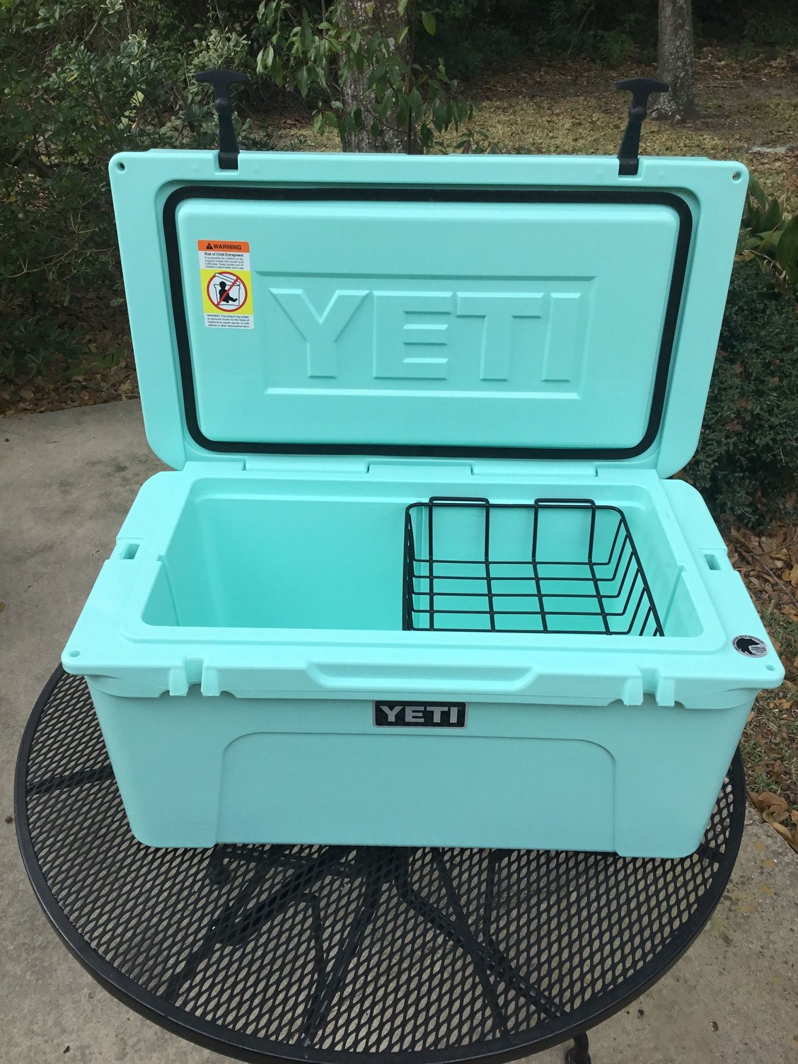 YETI Tundra 65 Hard Cooler Seafoam insulated outdoor ice chest for camping fishing boating and travel