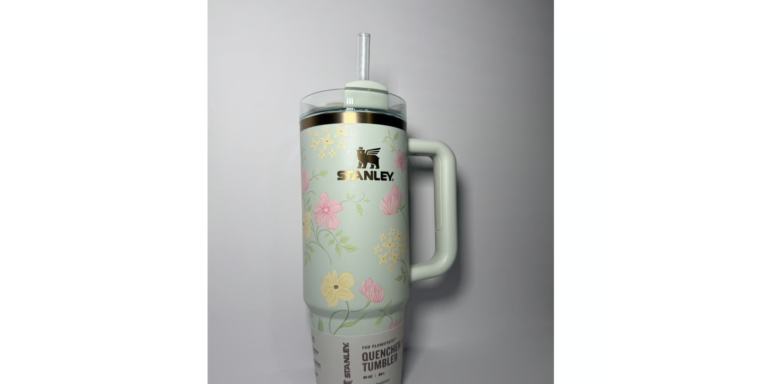 Stanley Spring Blossom Tumbler 30oz Easter 2026 insulated tumbler with boot and straw toppers