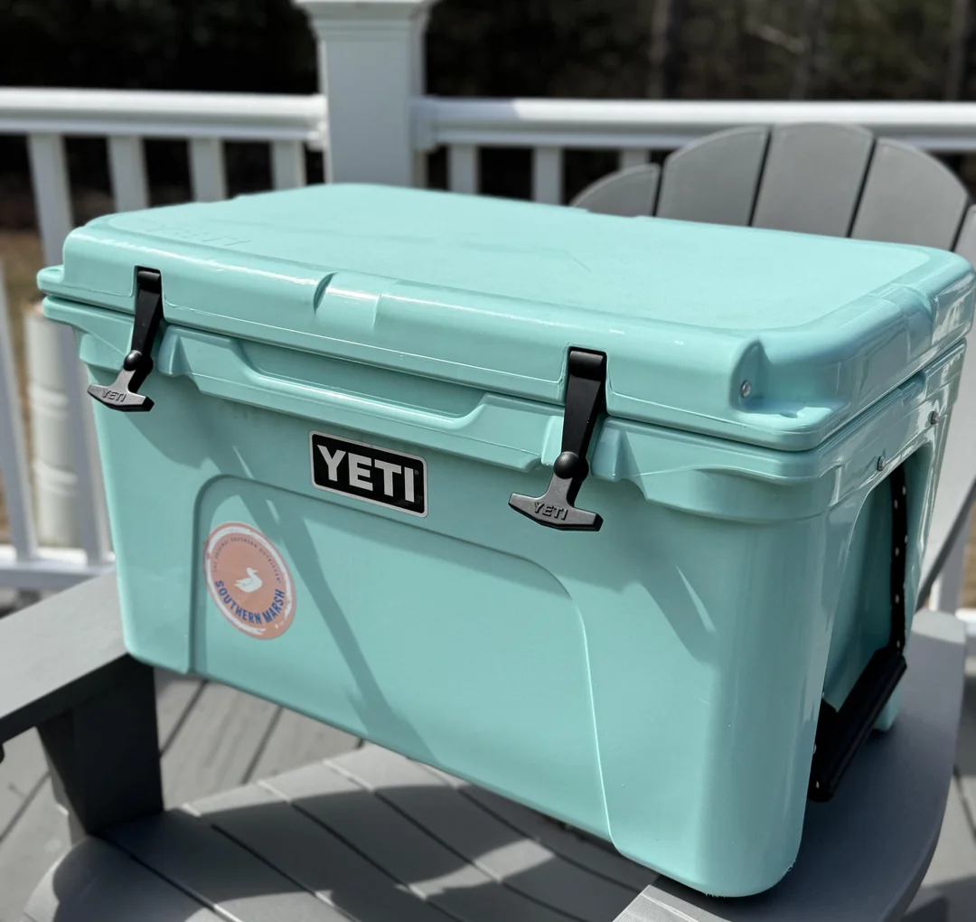 YETI Tundra 45 Hard Cooler Seafoam insulated outdoor ice chest for camping fishing and travel