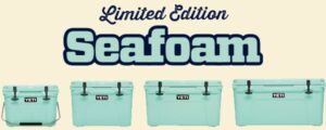 YETI Tundra 65 Hard Cooler Seafoam insulated outdoor ice chest for camping fishing boating and travel