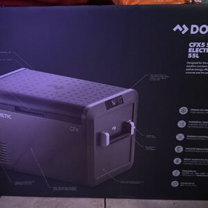 Dometic CFX55IM Electric Cooler 55L portable fridge freezer with ice maker for camping and van life