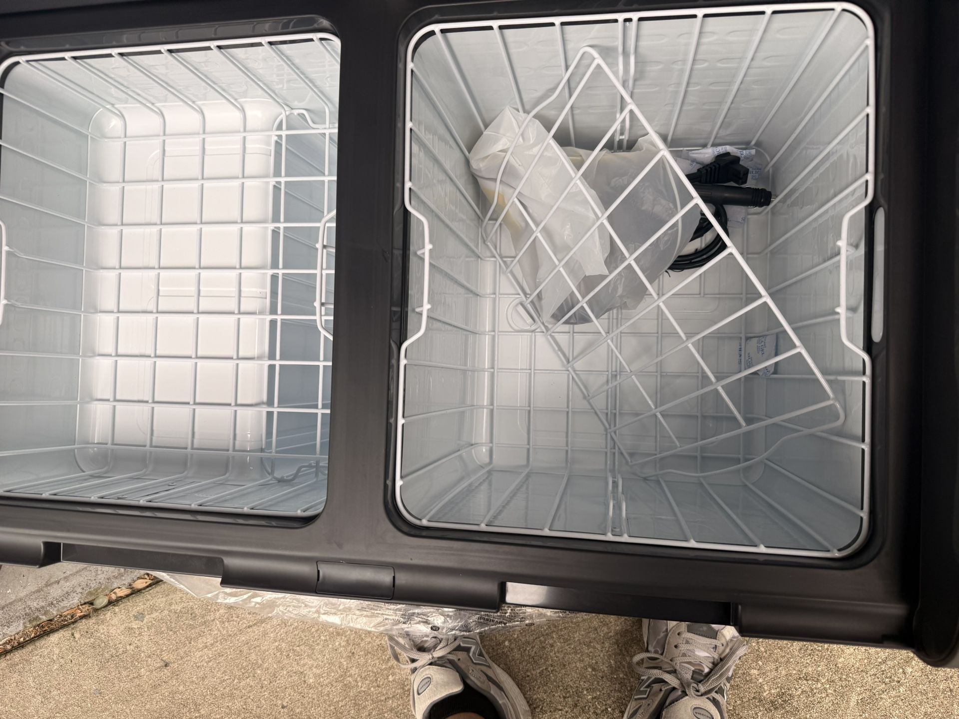 Dometic CFX5 75DZ Electric Cooler dual zone portable fridge freezer for camping van life caravans and overlanding