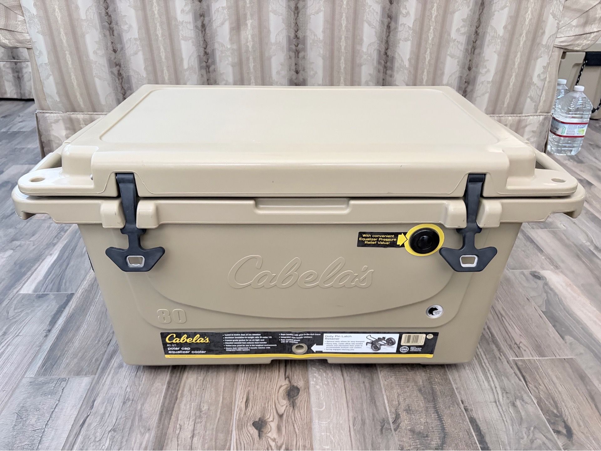Cabela's Polar Cap Equalizer 80QT Cooler UK Tan