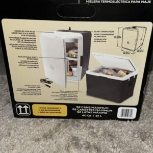 Igloo Iceless 40QT Electric Cooler UK 37L Brand New