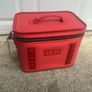 YETI Hopper Flip 18 Soft Cooler UK Rescue Red Brand New