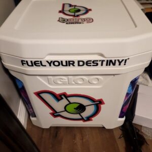 Igloo Bang Energy Rolling Cooler UK White Brand New