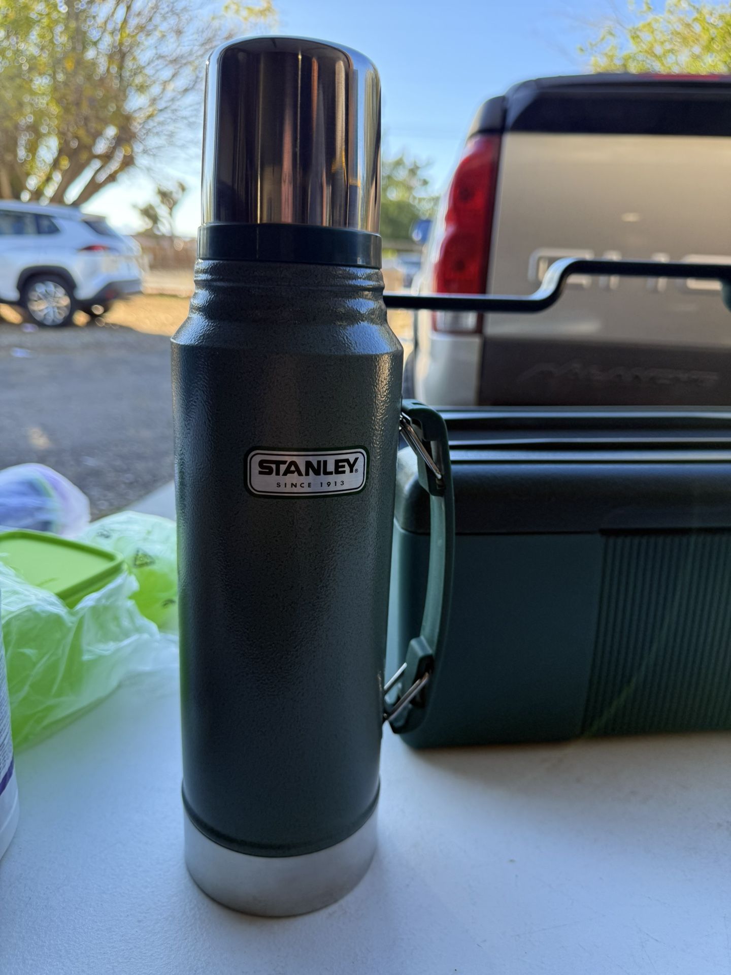 Stanley Classic Lunch Box Thermos Set UK Green Brand New